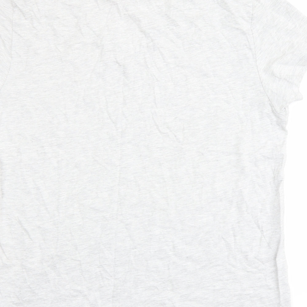 Womens UK Size 20 LA Gear Grey Basic T-Shirt