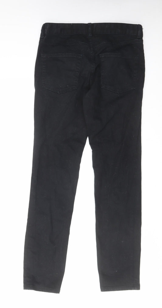 Mens UK Size 30 in Topman Slim Fit Skinny Black Jeans
