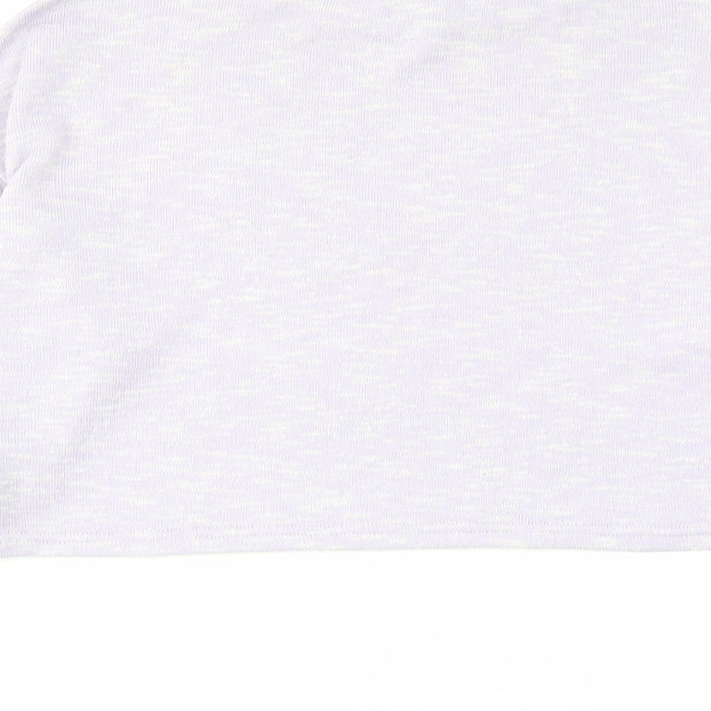 Womens UK Size S New Look Purple Pullover Jumper