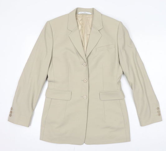 Womens UK Size 12 St Michael Ivory Jacket