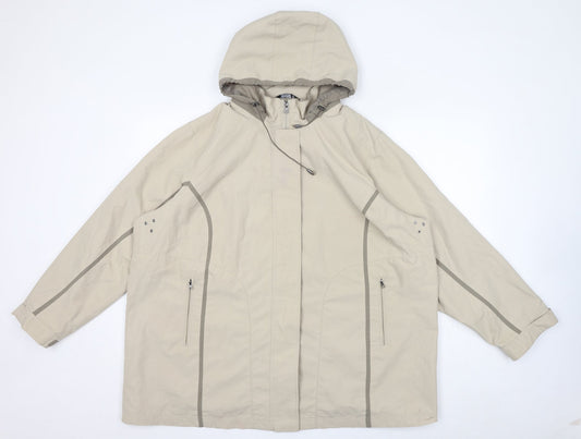 Womens UK Size XL BM Ivory Jacket