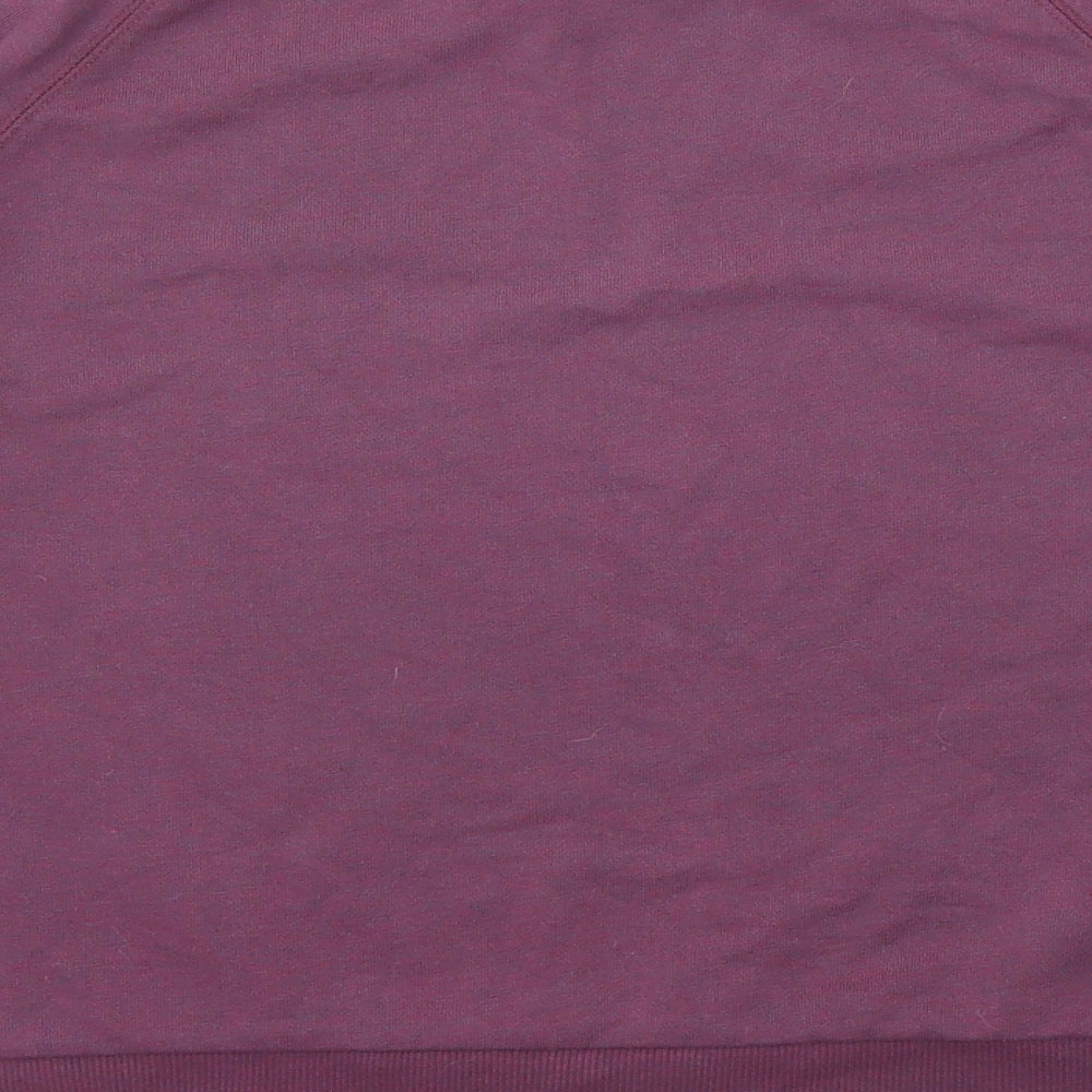 Womens UK Size M Divided by H&M Purple Pullover Sweatshirt