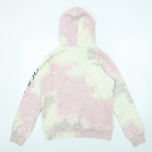 Womens UK Size XS Hollister Multicoloured Pullover Hoodie