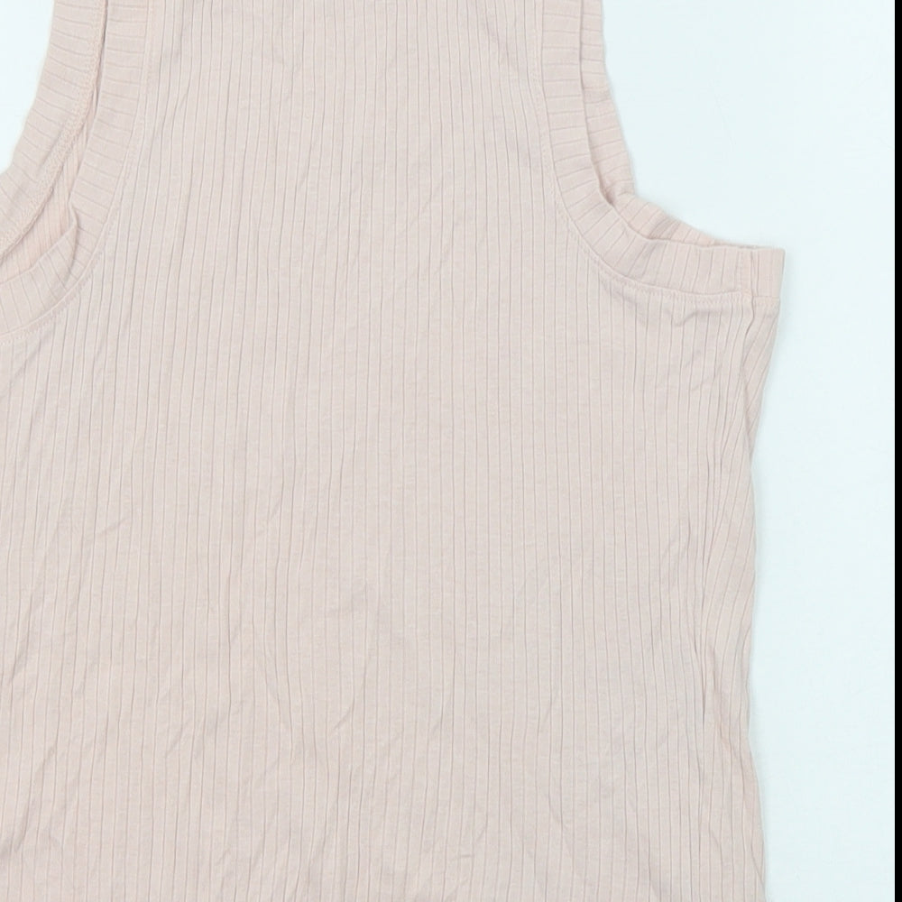 Womens UK Size S Marks and Spencer Pink Camisole Tank