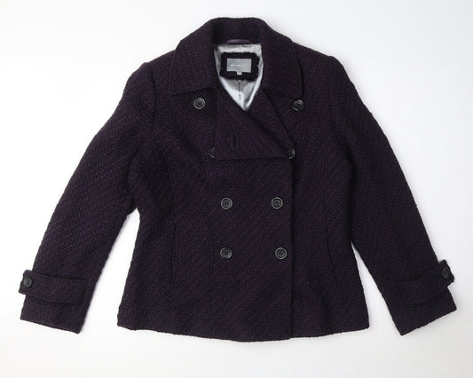 Womens UK Size 12 Per Una Purple Jacket