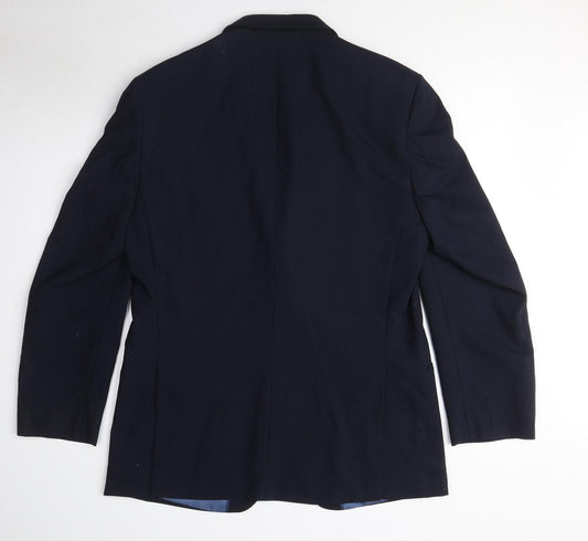 Mens UK Size M Marks and Spencer Regular Blue Suit Jacket
