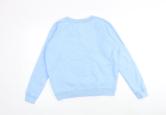Womens UK Size 6 Jack Wills Blue Pullover Sweatshirt