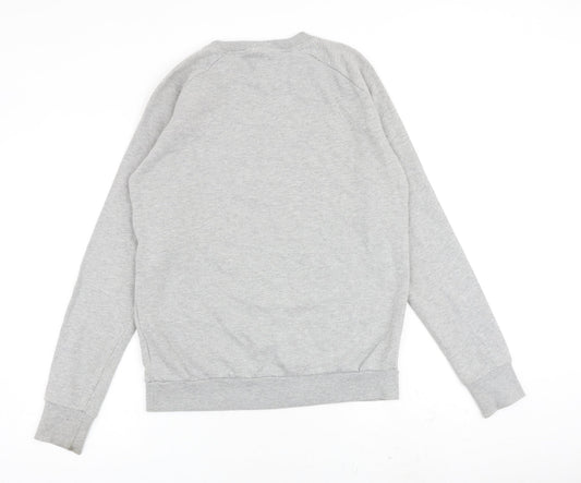 Stranger Things Mens Grey Cotton Pullover Sweatshirt Size XS