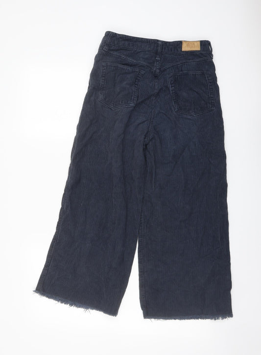 BDG Womens Blue Cotton Trousers Size 28 in L22 in Regular Button