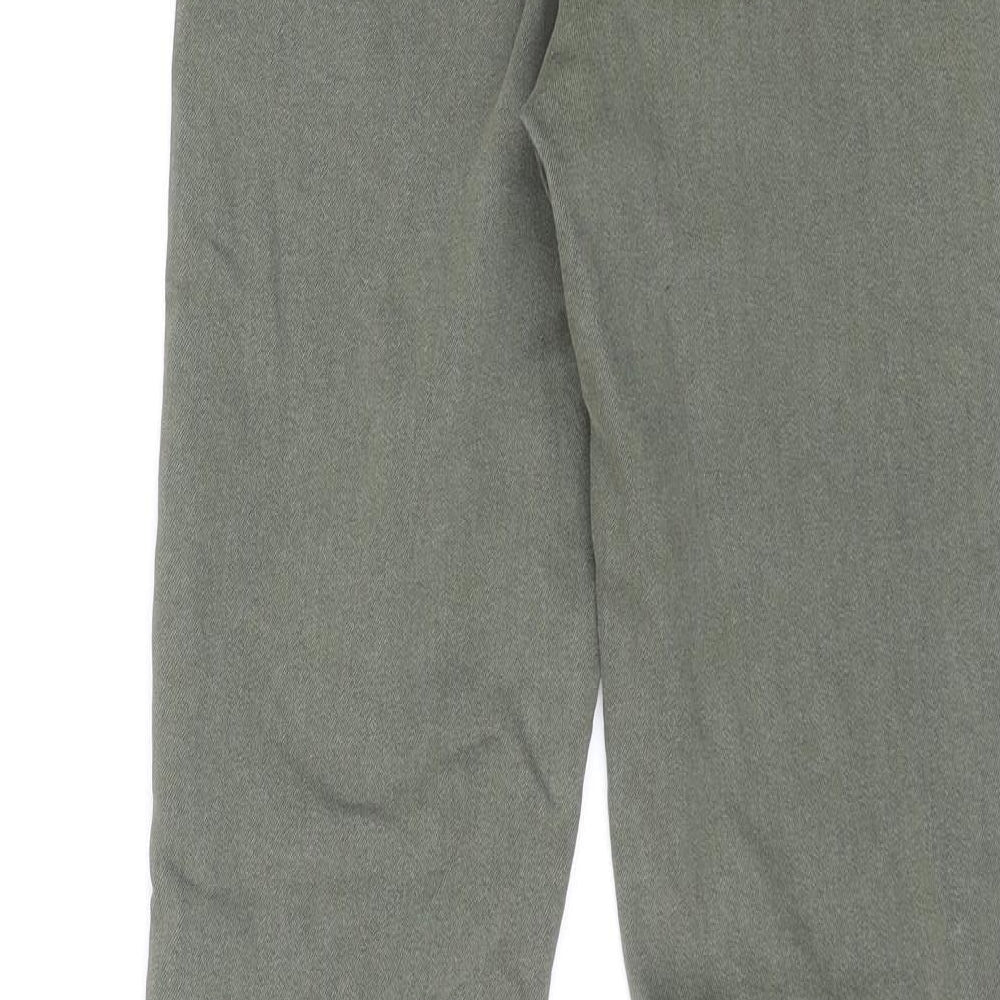FACTORIE Womens Green Cotton Jegging Jeans Size 8 L27 in Regular Zip