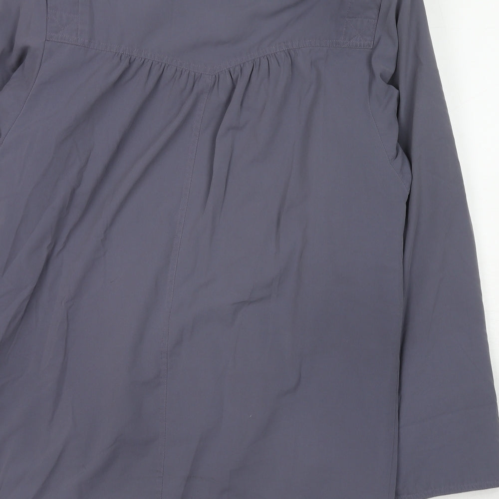 Womens UK Size 10 Telemac Purple Parka Coat