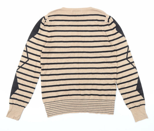 Womens UK Size S NEXT Beige Pullover Jumper
