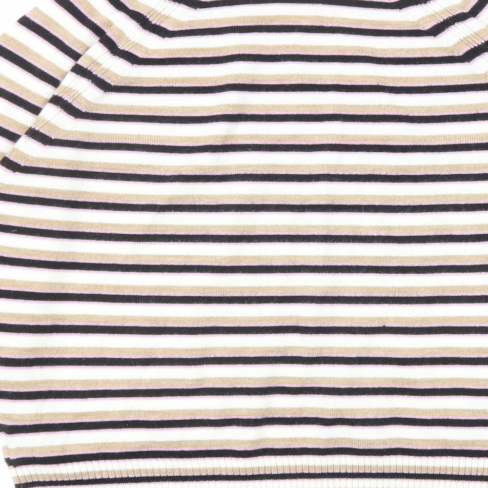 Womens UK Size XS Marks and Spencer Multicoloured Pullover Jumper