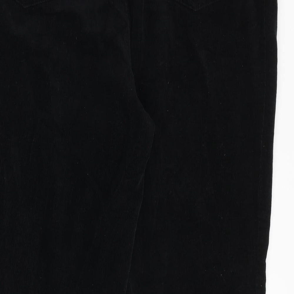 Womens UK Size 12 Orvis Regular Fit Black Trousers
