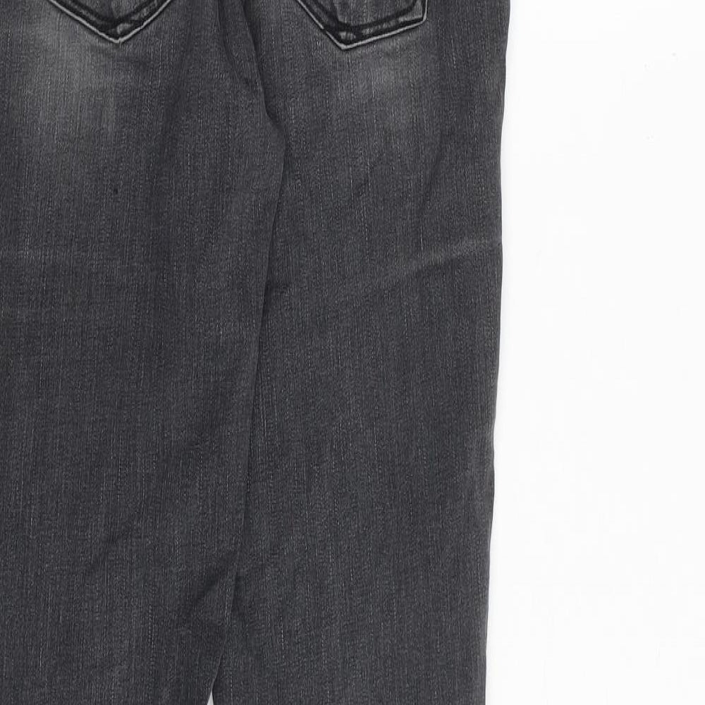 Gap Womens Grey Cotton Skinny Jeans Size S L29 in Regular Zip