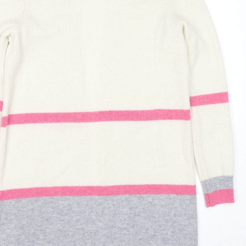Womens UK Size M Woolovers Multicoloured Cardigan Jumper