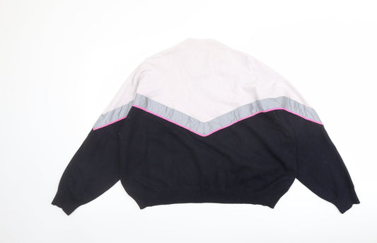 Womens UK Size S Zara Blue Pullover Jumper