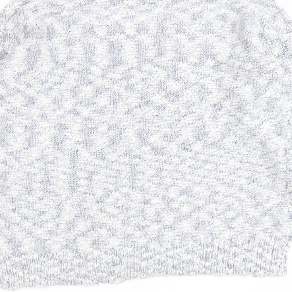 Womens UK Size 16 M&Co Blue Pullover Jumper