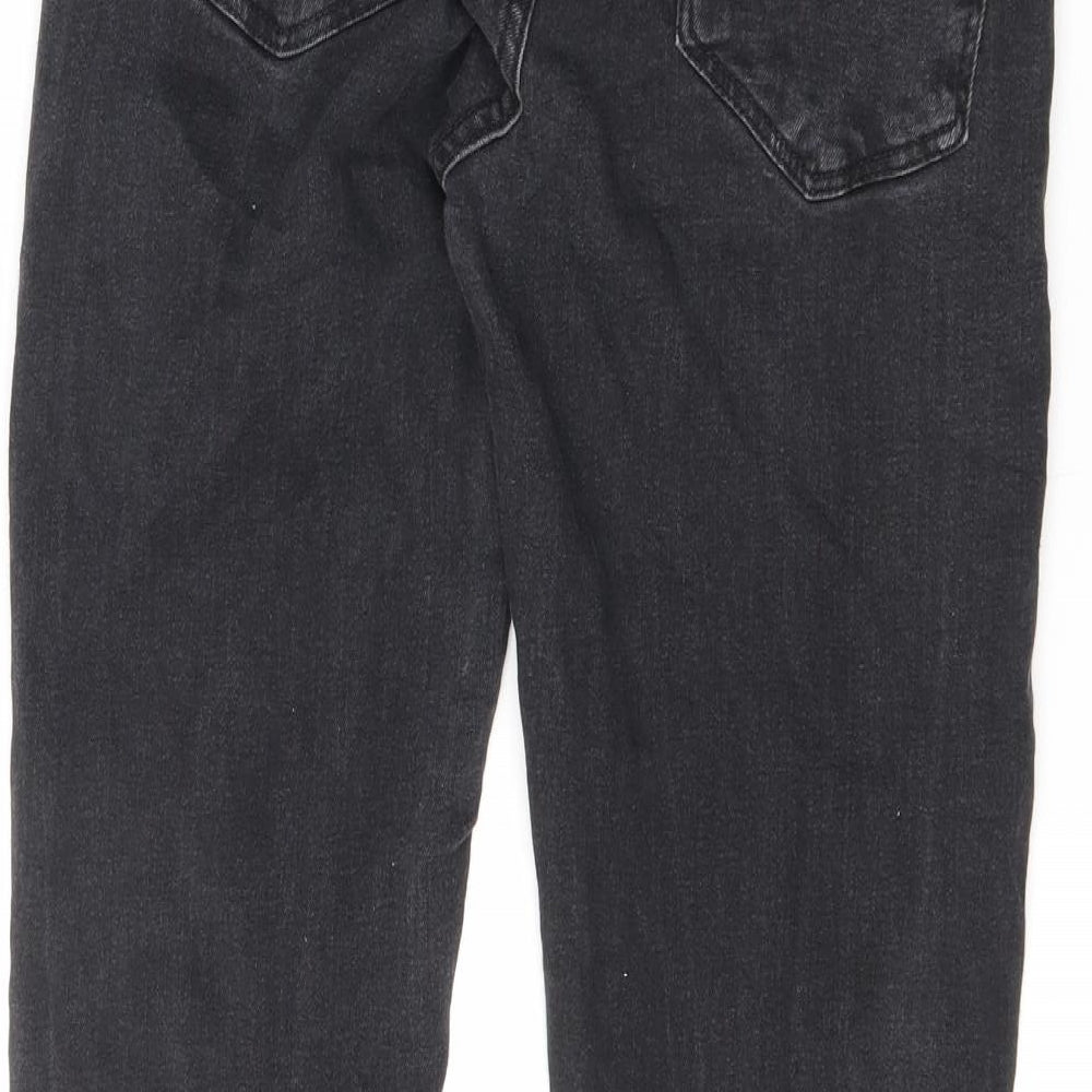 Denim & Co. Mens Grey Cotton Skinny Jeans Size 30 in L30 in Regular Button