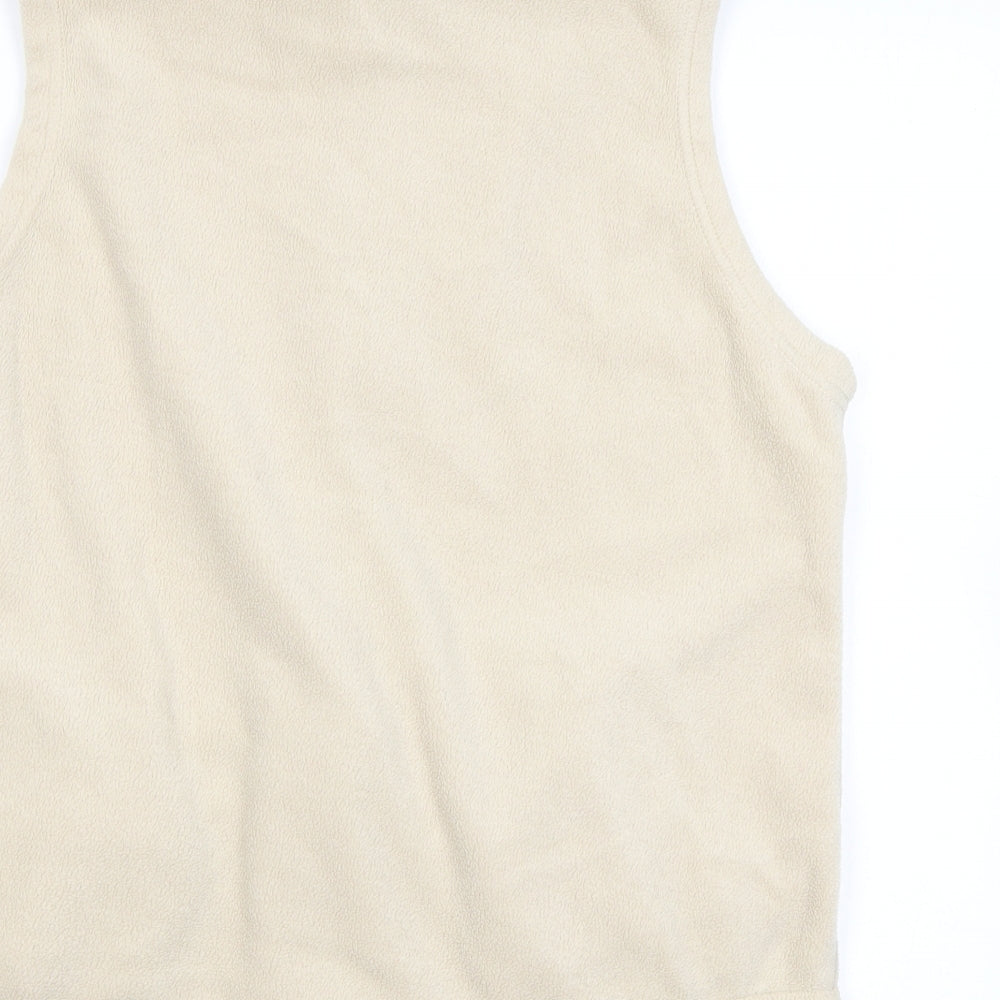Womens UK Size L EWM Beige Gilet