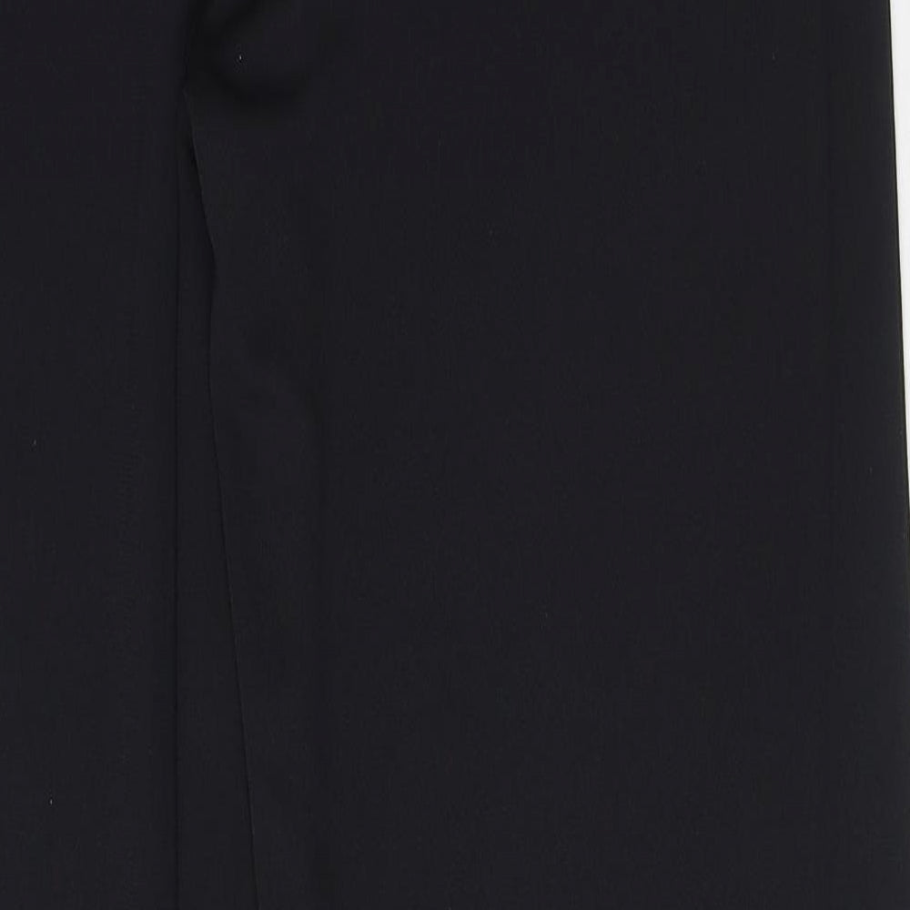 CCDK Copenhagen Womens Black Polyester Dress Pants Trousers Size 12 L32 in Regular Zip