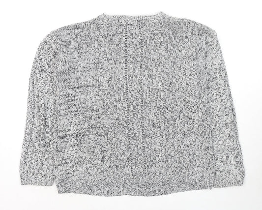 Womens UK Size 12 NEXT Grey Pullover Jumper