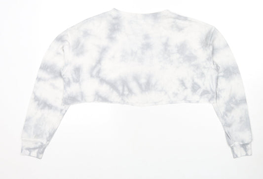 Hollister Womens Grey Cotton Pullover Sweatshirt Size XS Pullover