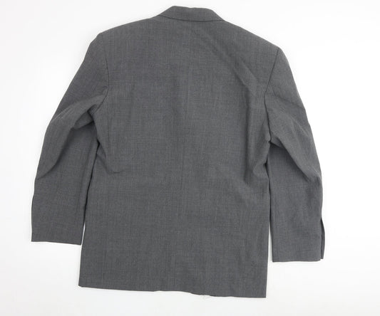 Mens UK Size 38 Modern Classics Regular Grey Suit Jacket