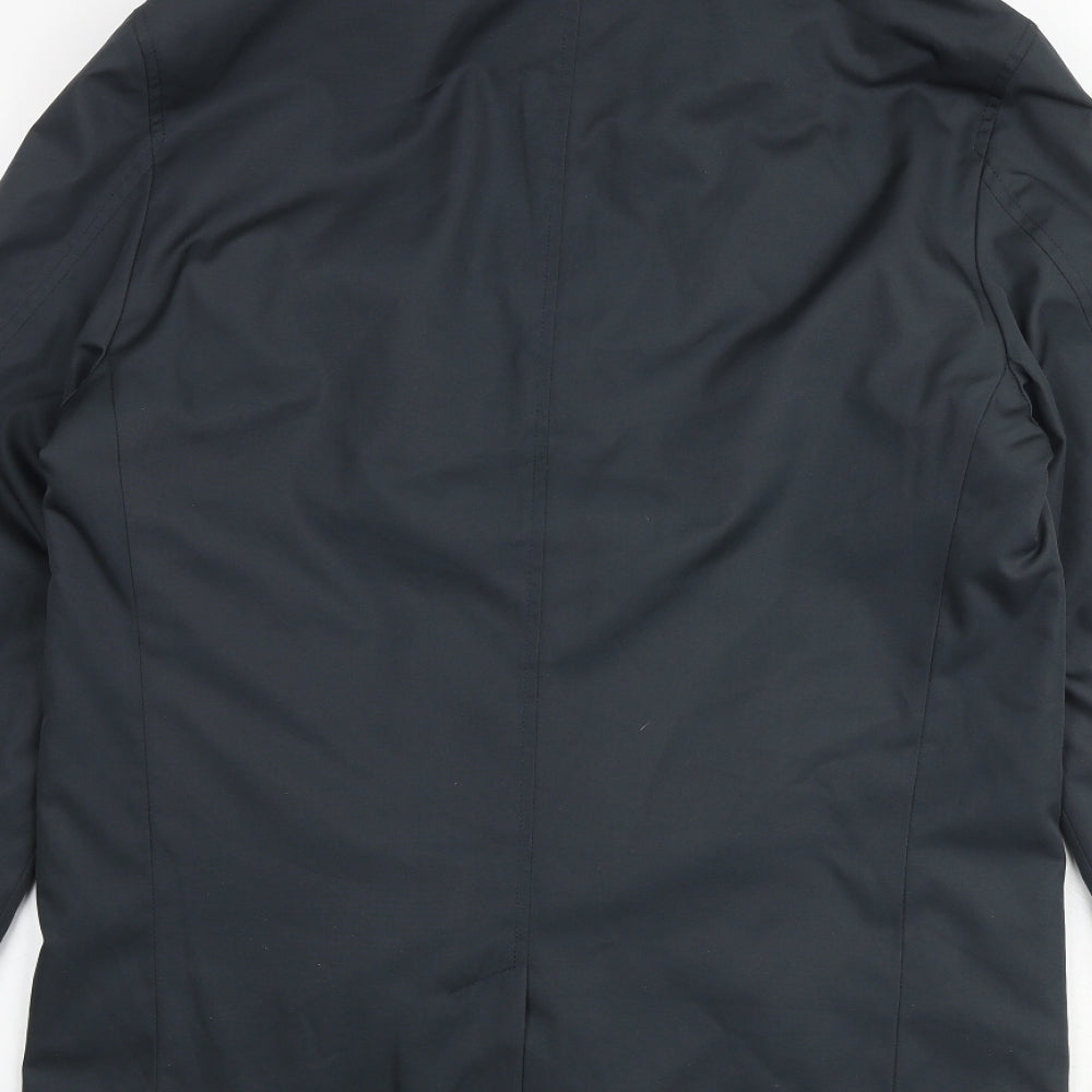 Mens UK Size S Marks and Spencer Green Rain Coat