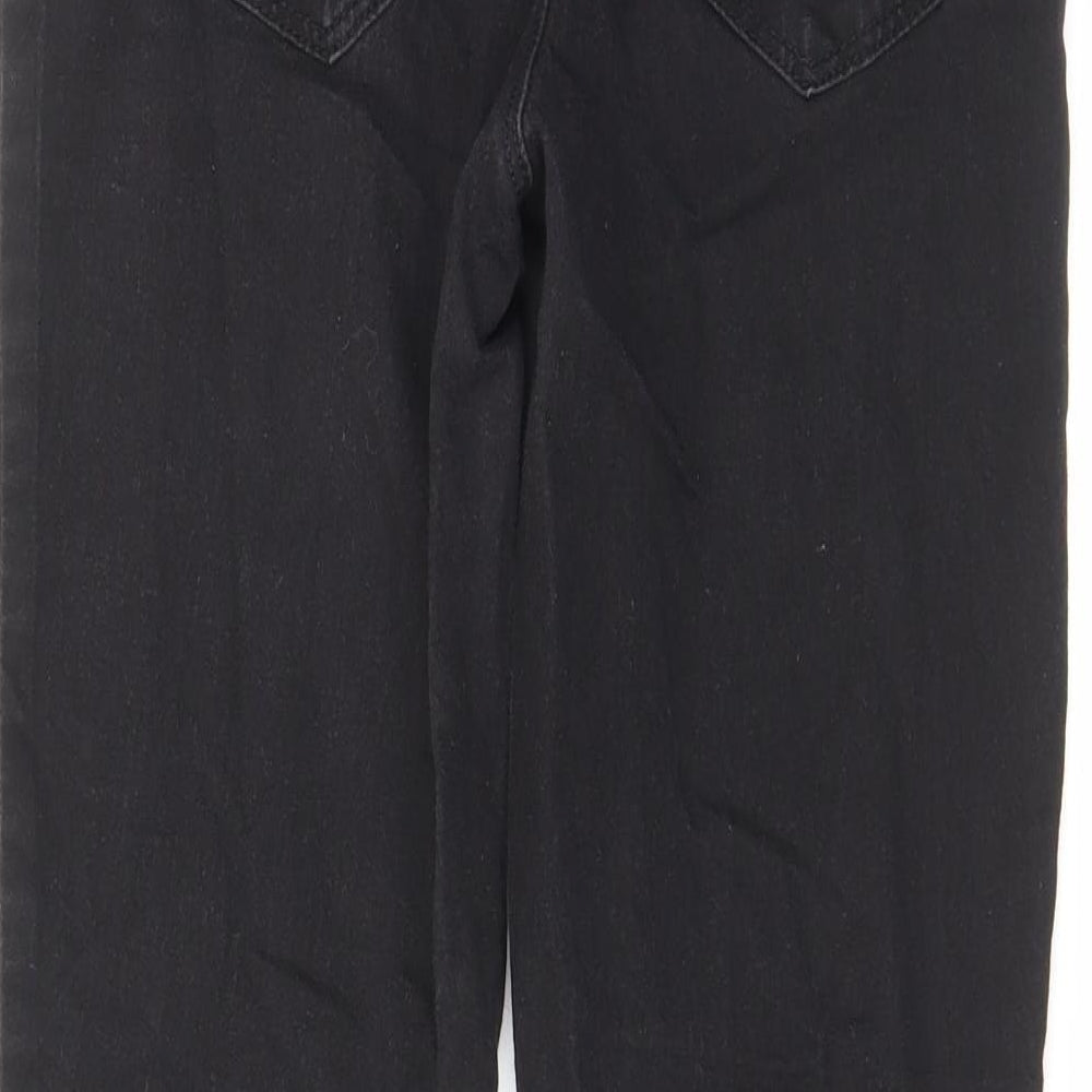 Denim & Co. Womens Black Cotton Jegging Jeans Size 10 L26 in Regular