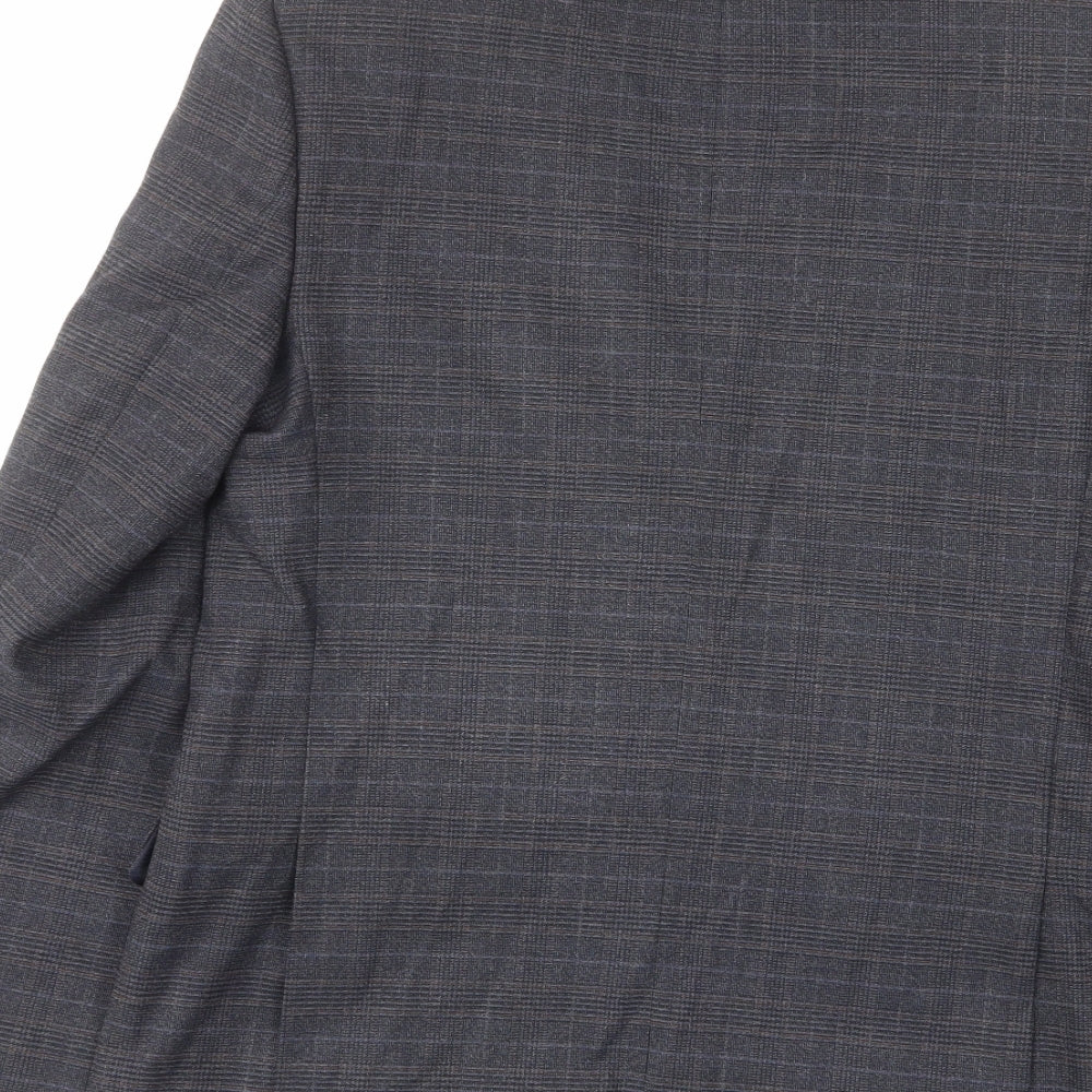 Mens UK Size 38 Marks and Spencer Regular Blue Suit Jacket