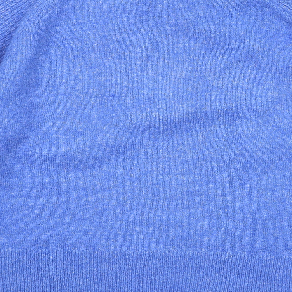 Womens UK Size M Marks and Spencer Blue Pullover Jumper