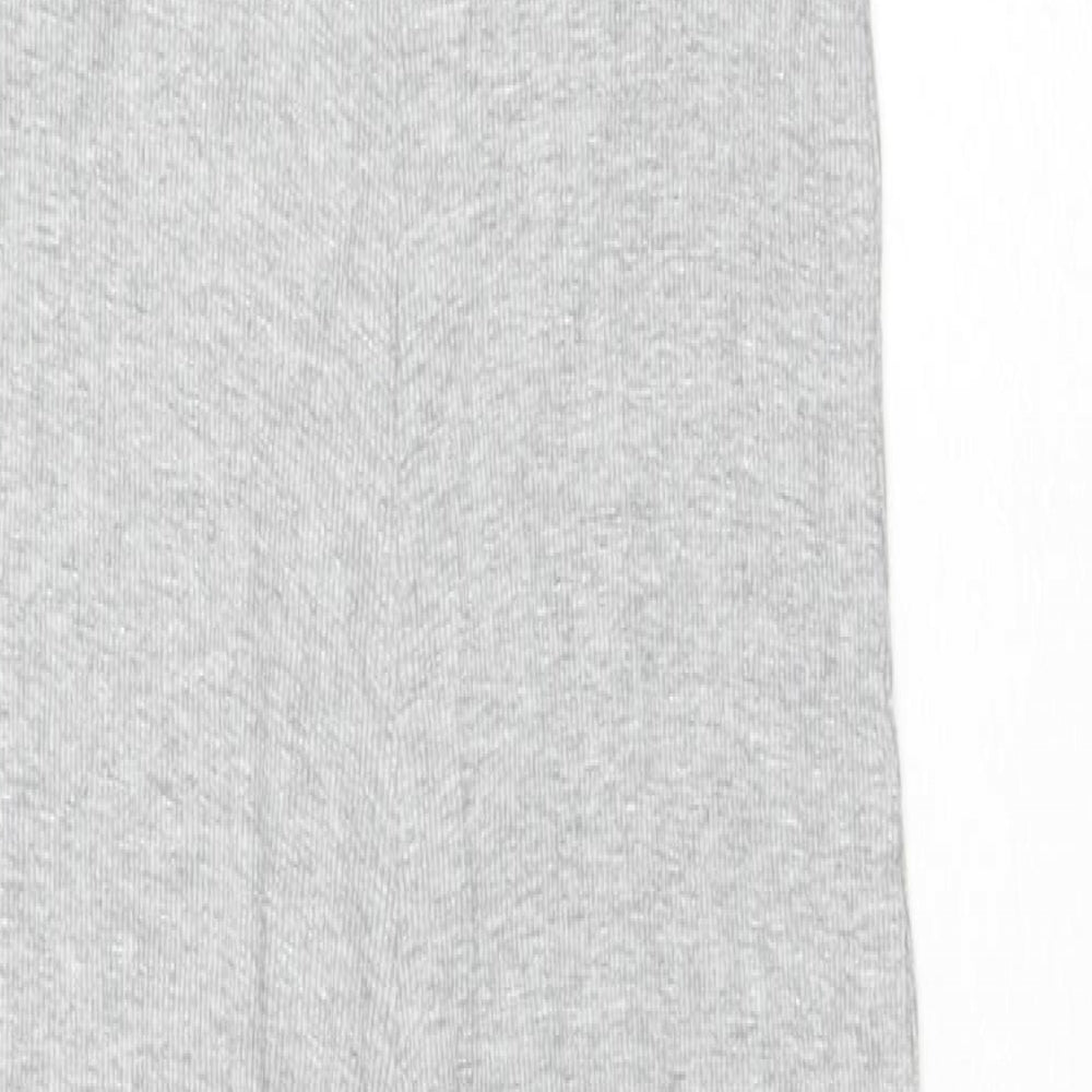 Missguided Womens Grey Paisley Viscose Jumpsuit One-Piece Size 6 L30 in Pullover