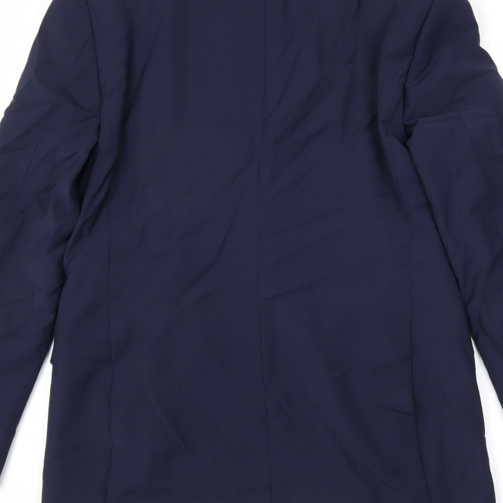 Mens UK Size 38 Marks and Spencer Regular Blue Suit Jacket