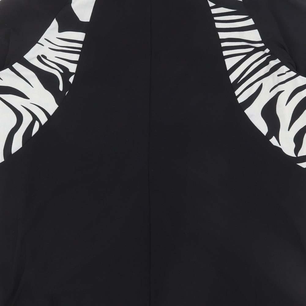 Womens UK Size 20 Per Una Black Basic T-Shirt