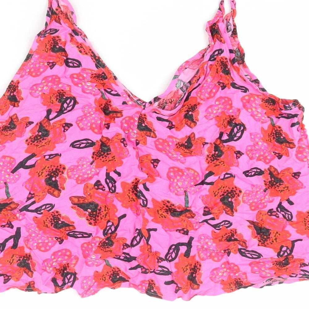 Womens UK Size 14 ASOS Pink Camisole Blouse