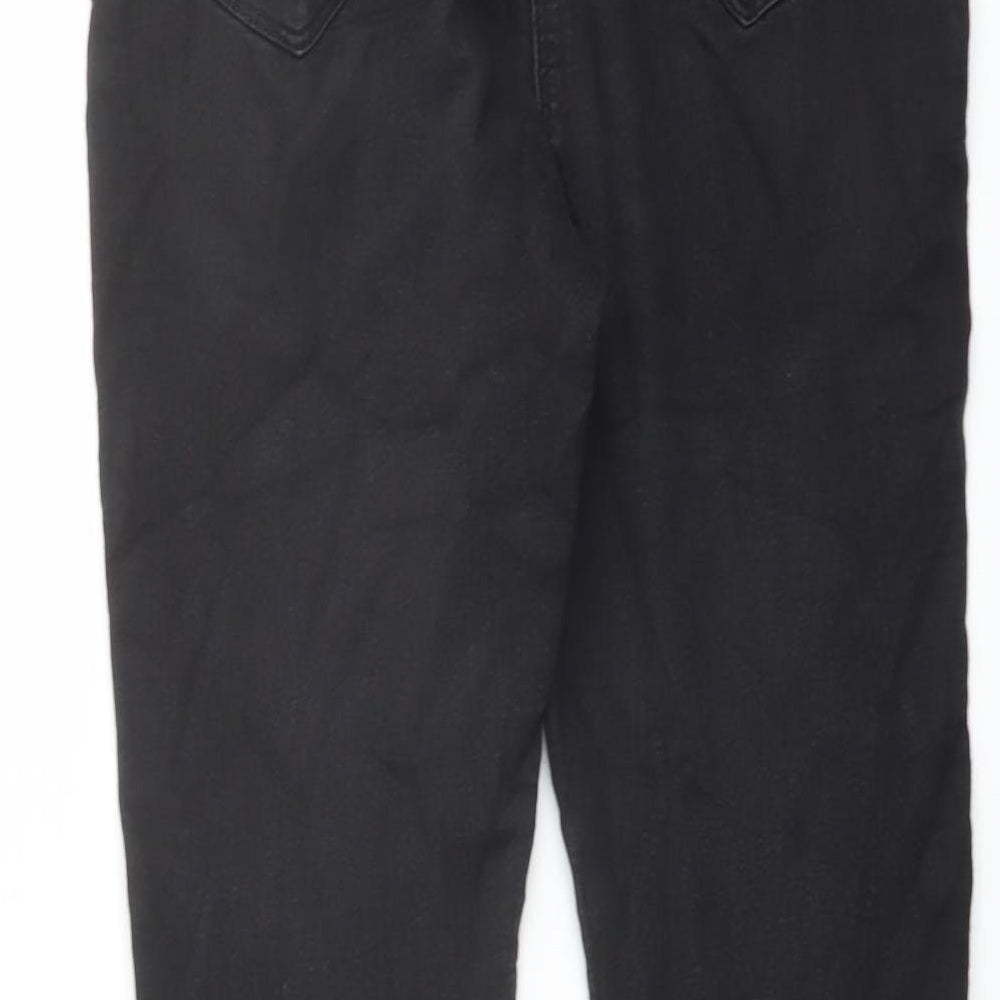 Womens UK Size 12 Studio Regular Fit Skinny Black Jeans