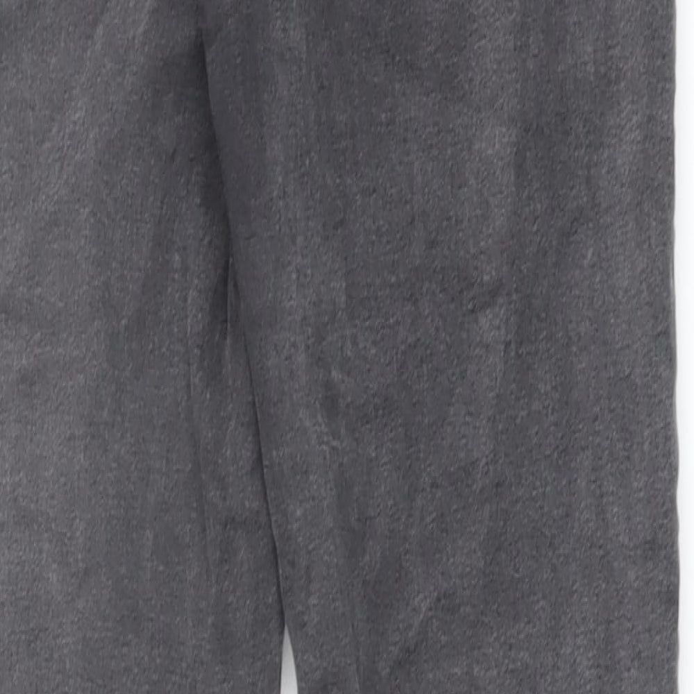 Topshop Womens Grey Cotton Skinny Jeans Size 30 in L28 in Regular Button