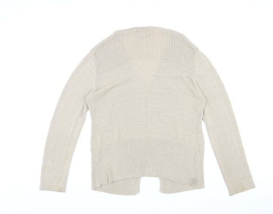 Womens UK Size XL Klass Beige Cardigan Jumper