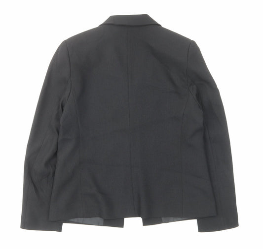 Womens UK Size 12 Marks and Spencer Black Jacket