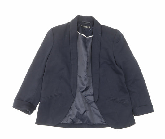 Womens UK Size 10 Miss Selfridge Blue Jacket