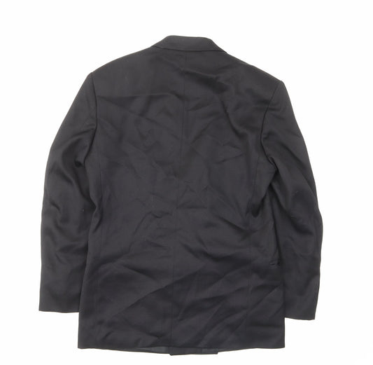 Mens UK Size 36 Corman Regular Black Suit Jacket