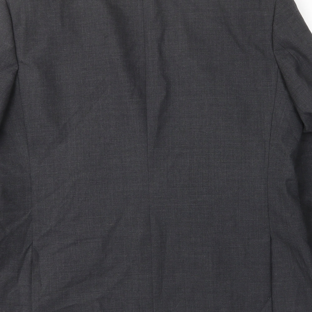 Mens UK Size 44 Debenhams Regular Grey Suit Jacket