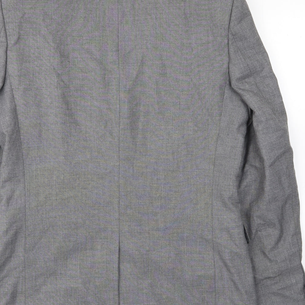 Mens UK Size 38 Limited Collection Regular Grey Suit Jacket