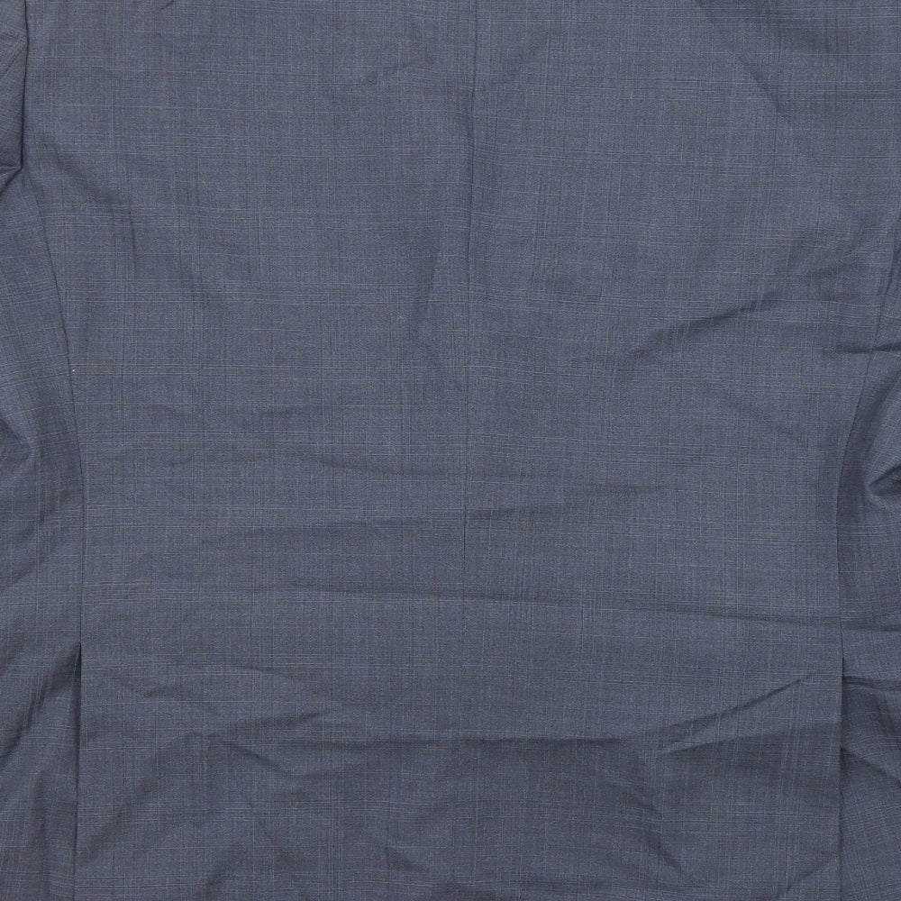 Mens UK Size 44 Marks and Spencer Regular Blue Suit Jacket