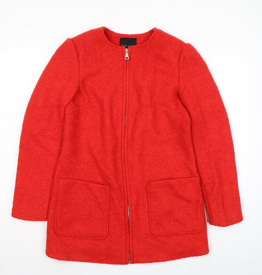 Womens UK Size 10 New Look Red Jacket