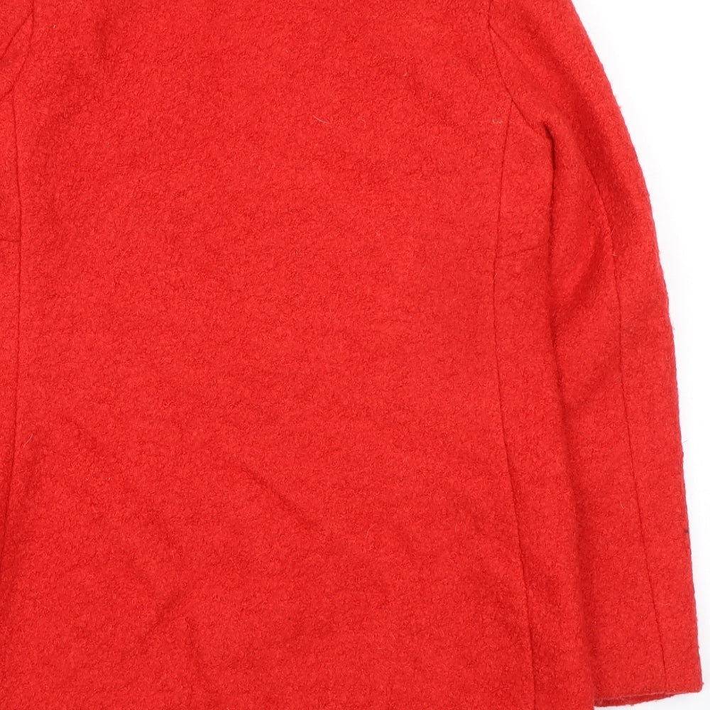Womens UK Size 10 New Look Red Jacket