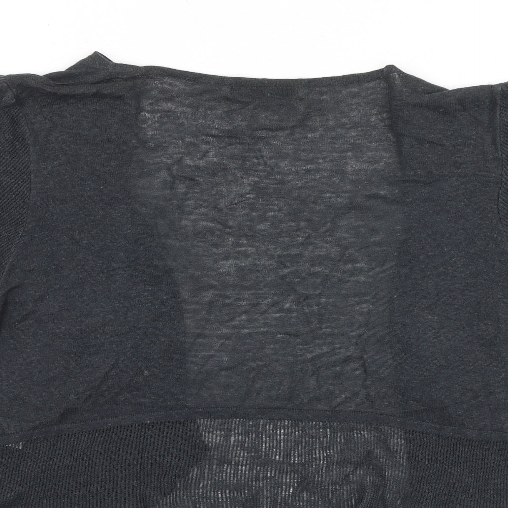 Womens UK Size 16 Marks and Spencer Grey Cardigan Jumper