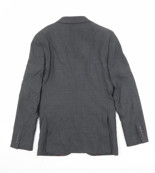Mens UK Size 34 Marks and Spencer Regular Grey Suit Jacket
