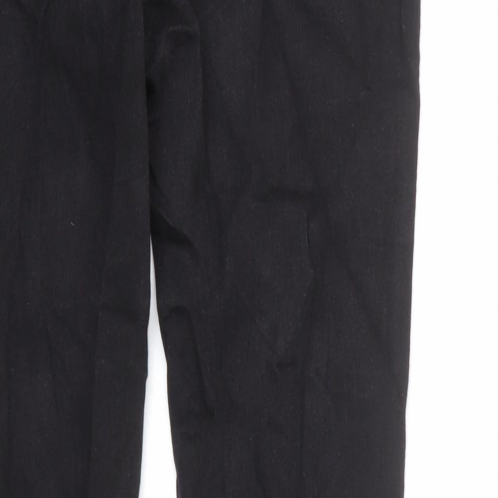 Dorothy Perkins Womens Black Cotton Skinny Jeans Size 8 L28 in Regular Zip